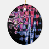 水彩色デザイン セラミックオーナメント (左)