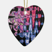 水彩色デザイン セラミックオーナメント (左)