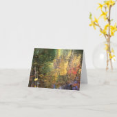 水彩色パレットカード カード (黄色い花)