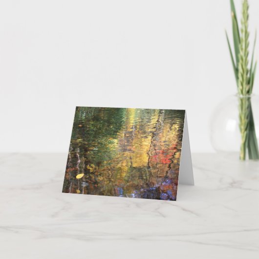 水彩色パレットカード カード (正面)