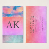 水彩色ブロック (正面&裏面)