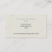 水彩色メルカートオンザベージュプロフェッショナル 名刺 (裏面)