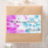 水彩色住所 シール (インサイチュ)