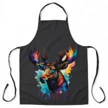 水彩色絵画の数々のムース