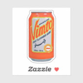 水彩色絵画のVimto Can Arab シール (シート)