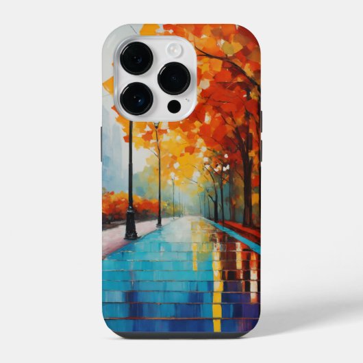 水彩色 iPhoneケース (裏面)