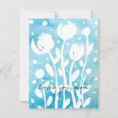 水彩花お洒落お母さんのことが大好き シーズンカード (正面)