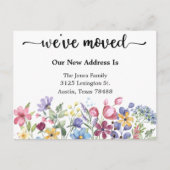 水彩花お知らせ ポストカード (正面)