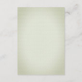 水彩花とポルカドットの結婚式の披露宴 エンクロージャーカード (裏面)