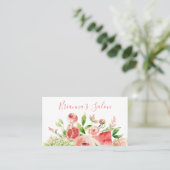 水彩花と実縁ど果 名刺 (スタンド正面)