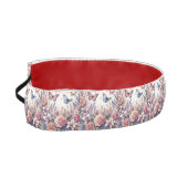 水彩花と海と海のビーチ アスレチックヘッドバンド (左)