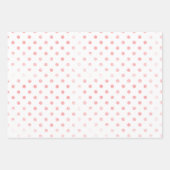 水彩花と蝶 ラッピングペーパーシート (正面2)