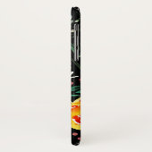 水彩花のコラージュ模様 Case-Mate iPhoneケース (裏面/左)