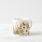 水彩花の庭 エスプレッソカップ (正面右)