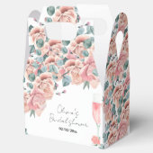 水彩花びら&プロセッコ夏ブライダルシャワー フェイバーボックス (オープン)