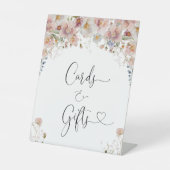 水彩花エレガントのカードとギフト 台座サイン (正面)
