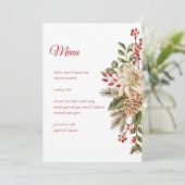 水彩花エレガント松 メニュー (スタンド正面)