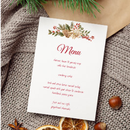 水彩花エレガント松 メニュー