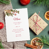 水彩花エレガント松 メニュー