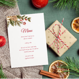 水彩花エレガント松 メニュー