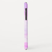 水彩花カラフル柄モノグラム名 Case-Mate iPhoneケース (裏面/左)
