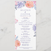 水彩花ガーデンフローラ | 結婚s プログラム (正面)