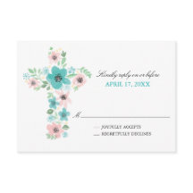 水彩花クロス最初の聖餐式