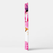 水彩花シームレスパターン背景、ボー Case-Mate iPhoneケース (裏面 / 右)