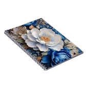 水彩花スパイラルフォトノートブック ノートブック (右側)