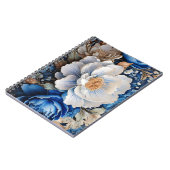 水彩花スパイラルフォトノートブック ノートブック (左側)