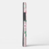 水彩花バラ金ゴールドモノグラム Case-Mate iPhoneケース (裏面 / 右)