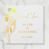 水彩花パステルグリーン フェイバータグ (正面)