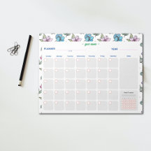 水彩花パーソナライズ月次プランナー