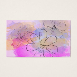 水彩花ファンタジー