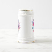 水彩花フローラデザイン-45893 ビールジョッキ (中央)
