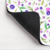 水彩花マウスパッド – 彼女のための明るい贈り物 マウスパッド (コーナー)