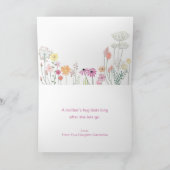 水彩花マザーズ・デイ・ホリデー・カード シーズンカード (内部)