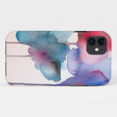 水彩花モダンフローラデザイン Case-Mate iPhoneケース (裏面(横))