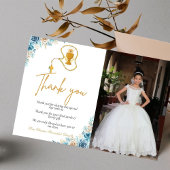 水彩花卉初领圣体感谢卡 招待状