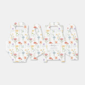 水彩花卉图案 フェイバーボックス (折り畳みなし)