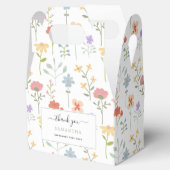 水彩花卉图案 フェイバーボックス (オープン)