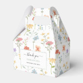 水彩花卉图案 フェイバーボックス (正面サイド)