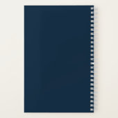 水彩花卉图案 可爱粉色心形 ノートブック (裏面)