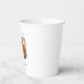 水彩花卉复活节纸杯 紙コップ (左)