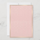 水彩花卉婚前小聚邀请函 ID302 招待状 (裏面)