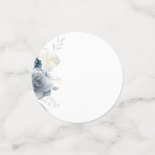 水彩花卉婚礼餐桌装饰彩纸 コンフェッティ (スモール正面)