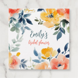 水彩花卉定制新娘茶会 フェイバータグ