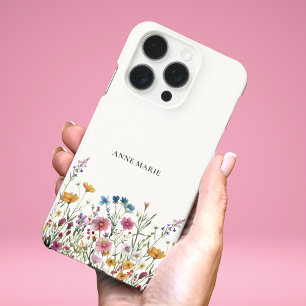 水彩花卉定制iPhone 16 Pro手机壳 iPhone 16 Proケース