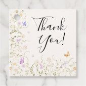 水彩花卉恋爱盛开 婚前庆祝会 フェイバータグ (正面)