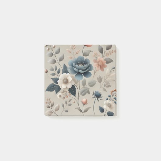 水彩花卉春夏设计 ポストイット (正面)